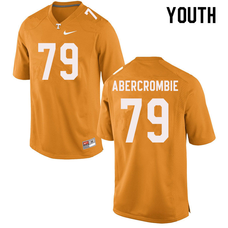 Youth #79 Jarious Abercrombie Tennessee Volunteers College Football Jerseys Sale-Orange